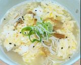 なめ茸かきたまにゅうめん♪作り方4写真