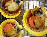 月日貝のグリル焼き作り方2写真