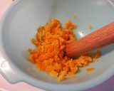 お手伝いレシピ②サツマイモの蒸しケーキ作り方1写真