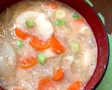 根菜たっぷり　酒粕入り味噌汁作り方6写真