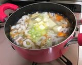 ☆いつものお味噌汁にセロリ♪作り方2写真