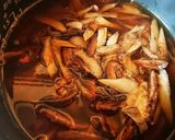 干し椎茸とゴボウの炊き込みご飯作り方5写真