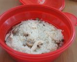 レンジでほっきとしめじの魚醤バターピラフ作り方5写真