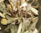 ホタテの塩辛で、キノコたっぷりペンネ作り方5写真