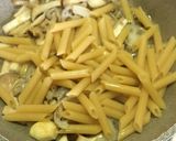 ホタテの塩辛で、キノコたっぷりペンネ作り方8写真