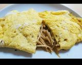 なめ茸入り♡和風おろしオムレツ作り方8写真