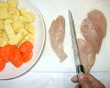 鶏むね肉の豆乳スープ♪簡単野菜コンソメ作り方7写真