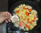 鶏むね肉の豆乳スープ♪簡単野菜コンソメ作り方16写真
