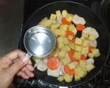 鶏むね肉の豆乳スープ♪簡単野菜コンソメ作り方15写真