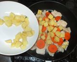 鶏むね肉の豆乳スープ♪簡単野菜コンソメ作り方13写真