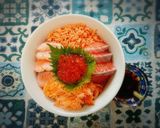 鮭の親子丼作り方7写真