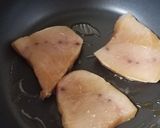 メカジキ♪めんつゆ・生姜漬け焼き七味かけ作り方2写真