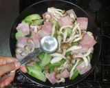青梗菜の豆乳クリーム煮♪簡単作り方8写真