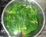 簡単クリーム煮♪鶏肉とほうれん草と豆乳作り方3写真