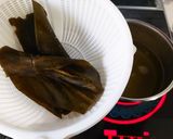 【離乳食】和風だし(昆布とかつお)作り方4写真