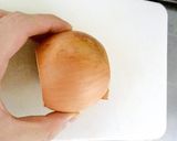 簡単　おやつ　タマネギグラタン　作り方1写真