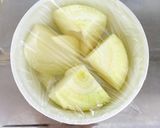 簡単　おやつ　タマネギグラタン　作り方2写真