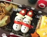 仲良しスノーマン☆クリスマス☆キャラ作り方5写真