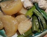 大根と肉団子のオイスターソース煮作り方4写真