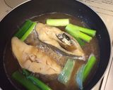 麺つゆで作る冷凍カラスカレイの煮付け作り方5写真