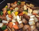 油通しでカラフル酢豚作り方12写真