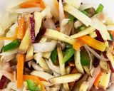 全てレンジビビンバ風タコライス丼作り方11写真
