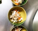 全てレンジ豚こま団子根菜飯泥棒な蒸し煮作り方8写真