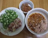 ツナなめたけ丼～こぶたアレンジ～作り方1写真