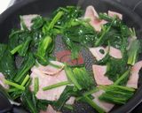 ほうれん草と卵の炒め合わせ作り方4写真