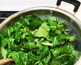 あっさり美味い、具沢山小松菜水餃子スープ作り方5写真