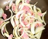 たっぷりカマンベールのカルボナーラ♬作り方5写真