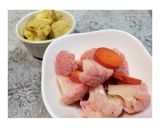 カリフラワーとカラー人参のピンクピクルス作り方7写真