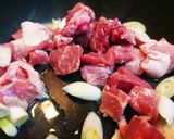 鶏ももとピーマンとネギの蒸し炒め作り方2写真
