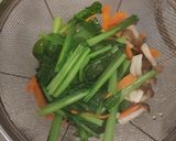 青菜の煮びたし作り方3写真