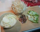 変わり種の月見親子丼作り方2写真