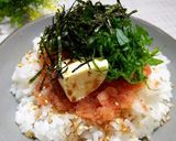 まったりピリ辛☆魅惑の明太バター醤油ご飯作り方3写真
