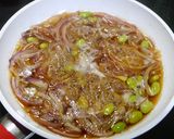 簡単！お揚げはんぺん丼☆とろとろ玉葱作り方3写真