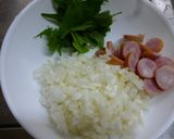 大葉たっぷり!カレー粉チャーハン♪作り方1写真