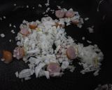 大葉たっぷり!カレー粉チャーハン♪作り方3写真