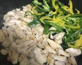 鶏ササミの青椒肉絲風作り方5写真