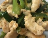 鶏ササミの青椒肉絲風作り方6写真
