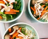 レンジ茹で中華麺野菜たっぷり味噌ラーメン作り方5写真