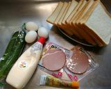 シンプルなサンドイッチ作り方1写真