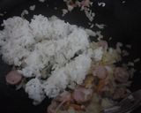 大葉たっぷり!カレー粉チャーハン♪作り方4写真