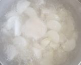 超簡単!かぶとネギのとろとろ豆乳味噌汁作り方1写真
