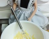 リカちゃん♡レイチェルꕤエビトースト作り方4写真