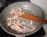 月見クリームパスタ作り方4写真
