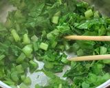 サバ缶水煮と大根の葉のみぞれ煮　超簡単作り方3写真