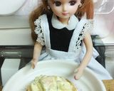 リカちゃん♡レイチェルꕤエビトースト作り方12写真