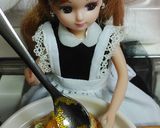 リカちゃん♡レイチェルꕤエビトースト作り方13写真